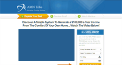Desktop Screenshot of amntribe.com